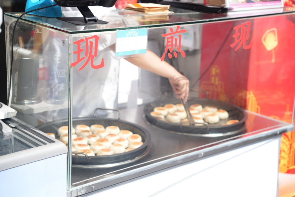 南京歩行路で売っている月餅
