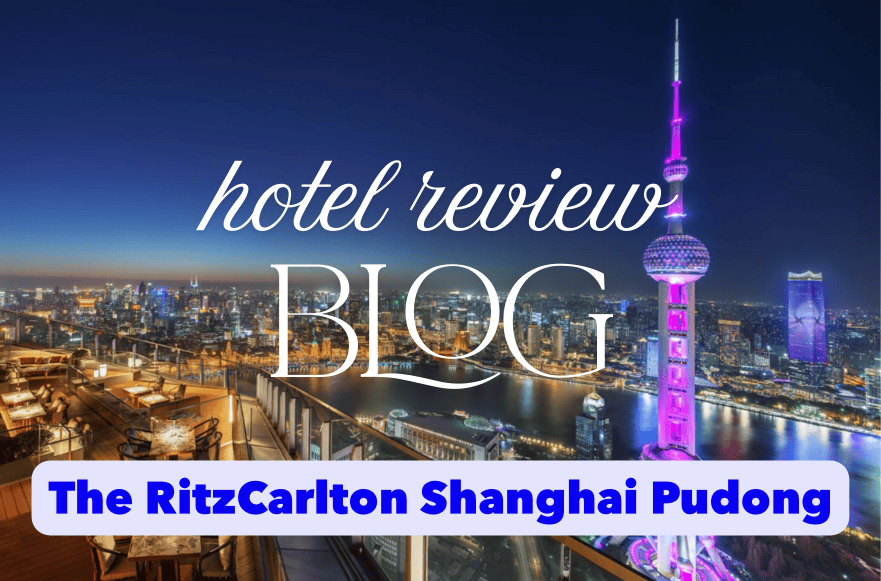 hotel review vlog ritz carlton shanghai pudong