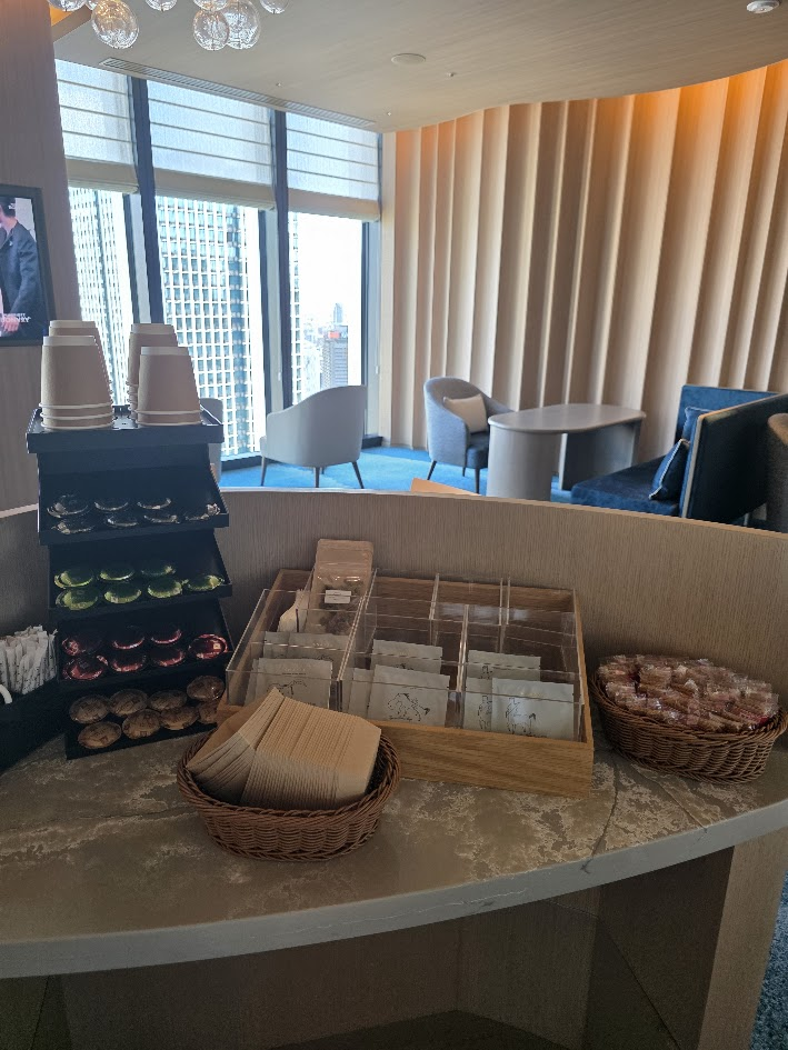 大阪ステーションホテルOFURO内の休憩所