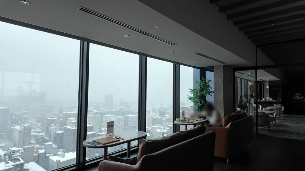 札幌ストリームホテル　18階　PREMIUM LOUNGE　