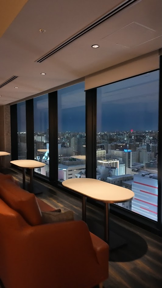 札幌ストリームホテル　18階　PREMIUM LOUNGE　