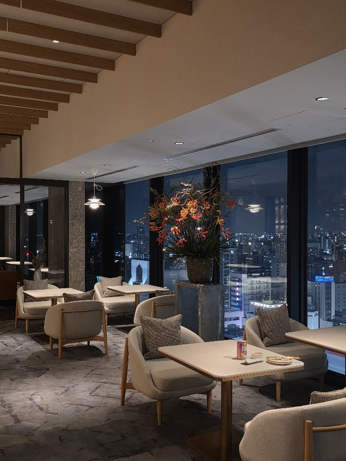 札幌ストリームホテル　18階　PREMIUM LOUNGE　