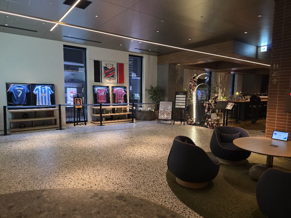 SAPPORO STREAM HOTEL HUB SHOP　レストランの前のエリア