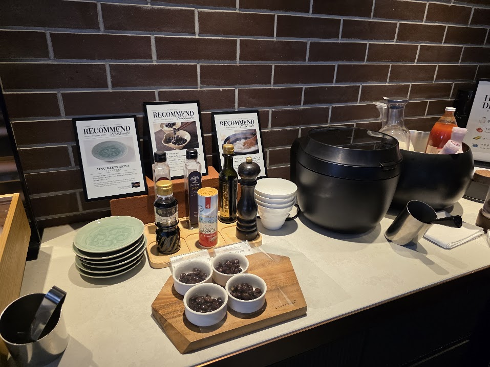 札幌ストリームホテル　18階　PREMIUM LOUNGE　朝食