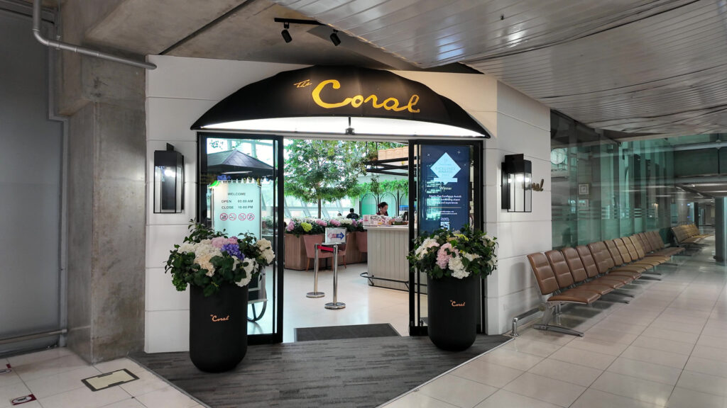 The Coral Executive Loungeの入り口