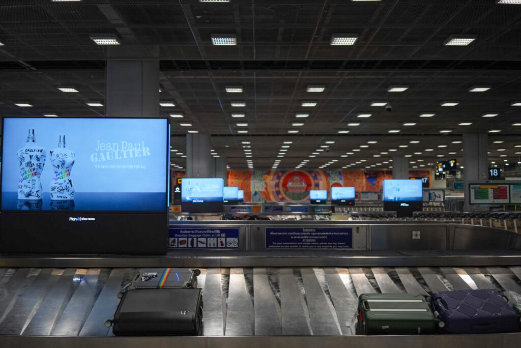 スワンナプーム空港の手荷物受取