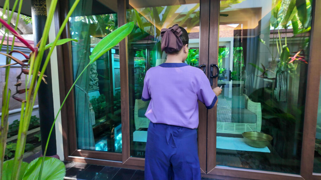バンヤンツリースパのパヴィリオン(Fusion Focus施術ルーム) / Banyan Tree Spa Phuket pavilion – Fusion Focus massage treatment room