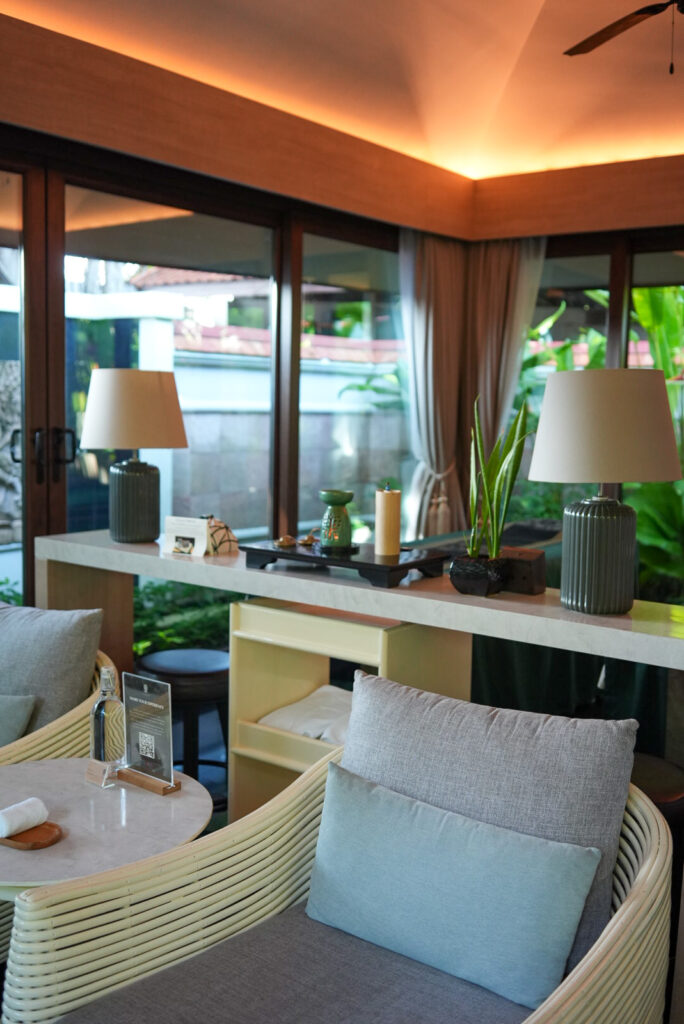 バンヤンツリースパのパヴィリオン(Fusion Focus施術ルーム) / Banyan Tree Spa Phuket pavilion – Fusion Focus massage treatment room
