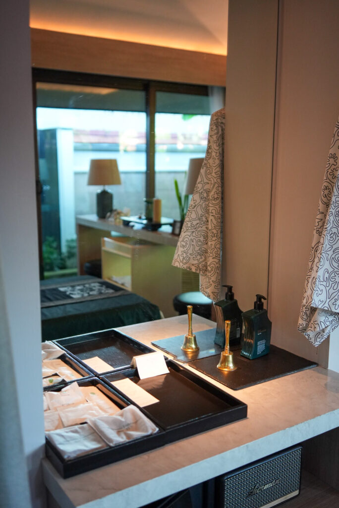 バンヤンツリースパのパヴィリオン(Fusion Focus施術ルーム) / Banyan Tree Spa Phuket pavilion – Fusion Focus massage treatment room