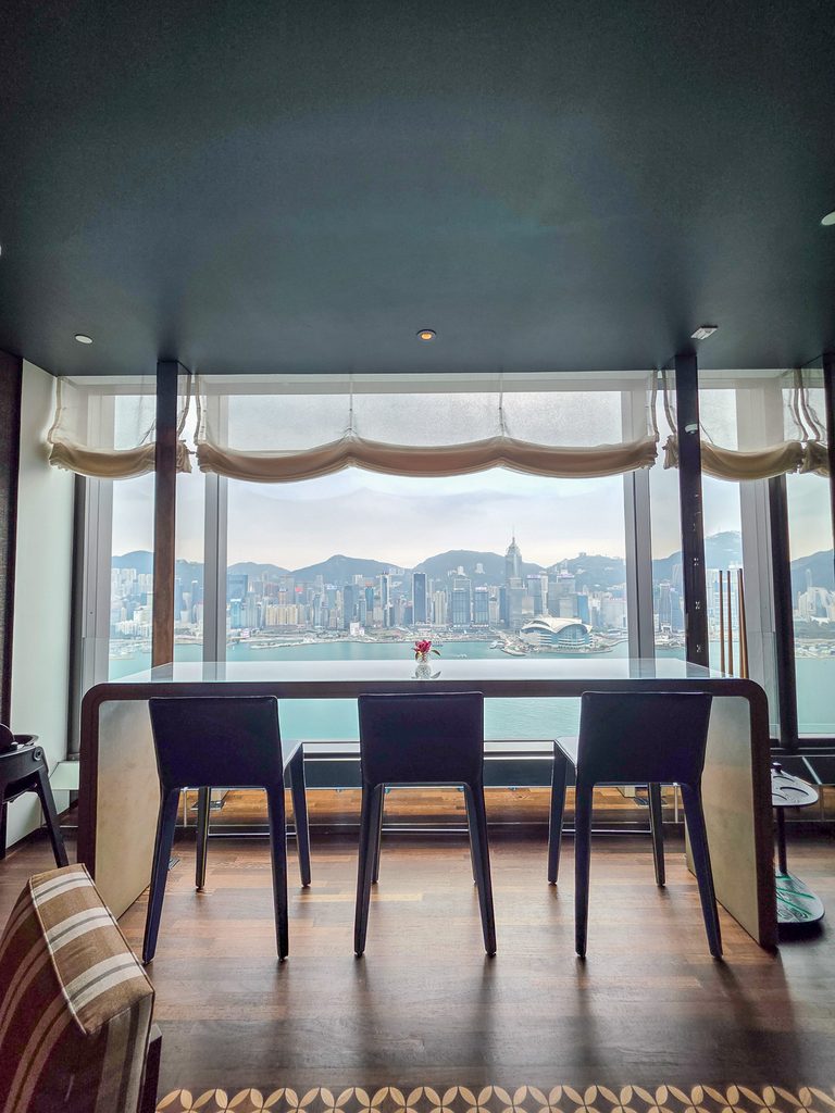 Rosewood Hong Kong Manor Clubのハーバービュー
