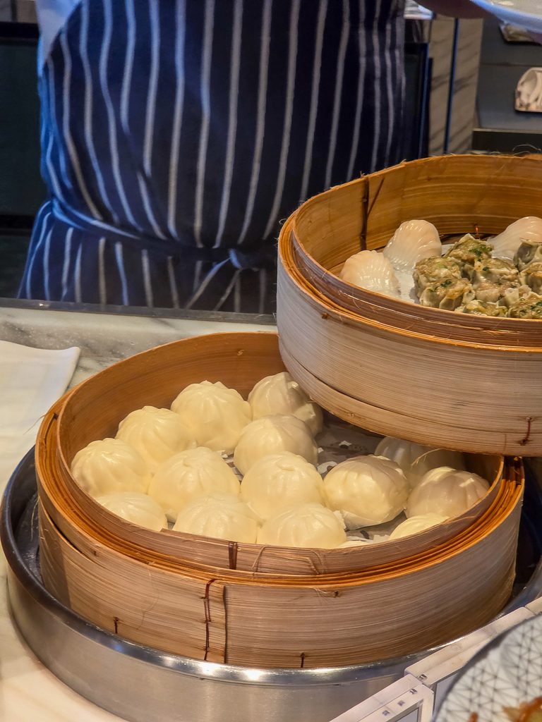 Rosewood Hong KongのManor Clubの朝食点心