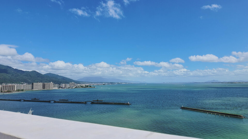 琵琶湖ホテル屋上ルーフトップテラス