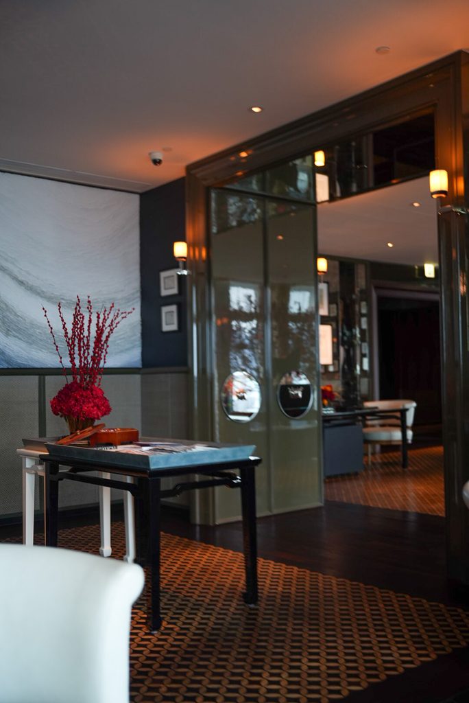 Rosewood Hong Kong Manor Clubの入口