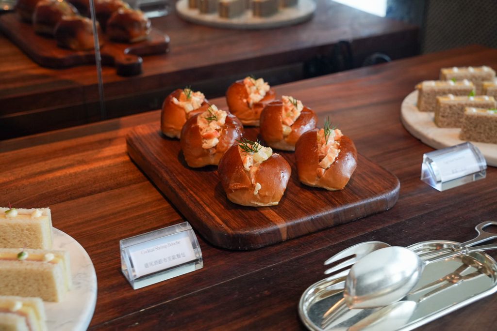 Rosewood Hong KongのManor Clubのアフタヌーンティーのブリオッシュ