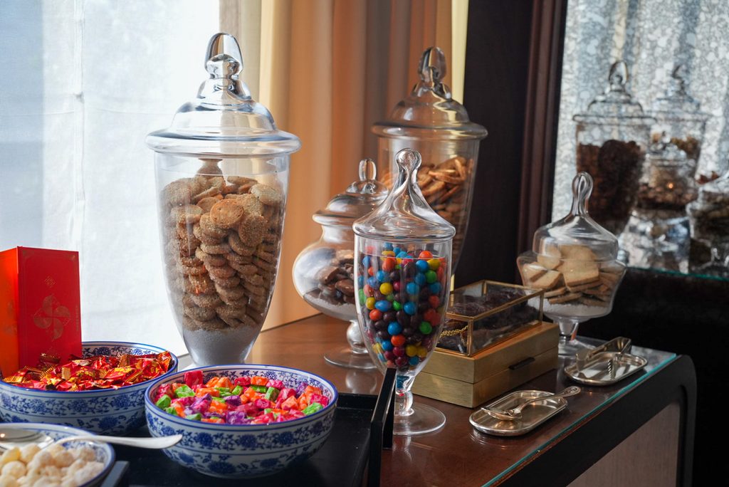 Rosewood Hong KongのManor Clubのアフタヌーンティーのクッキー