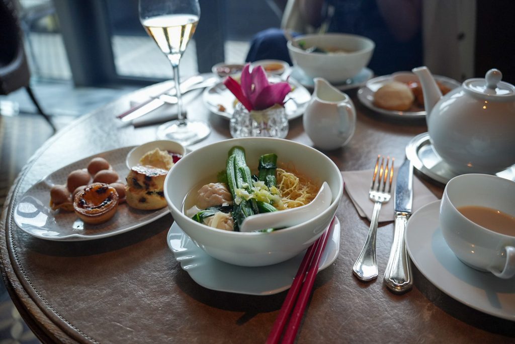 Rosewood Hong KongのManor Clubで食べた昼ご飯
