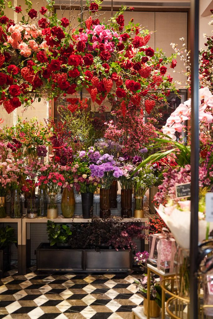 Rosewood Hong Kongの花屋さん