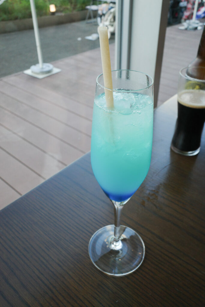 琵琶湖ホテルチェックインの時に頼んだ飲み物