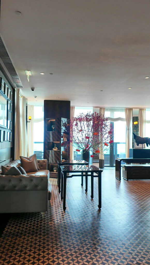 Rosewood Hong KongのManorClub一番手前の部屋