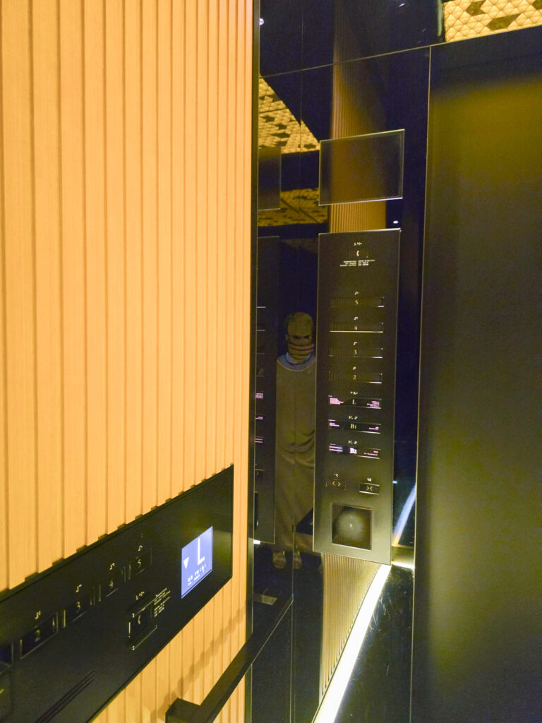 リッツカールトン京都エレベーター