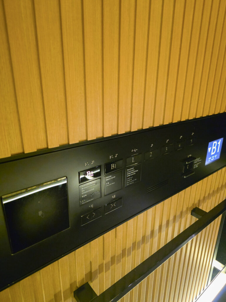 リッツカールトン京都エレベーター