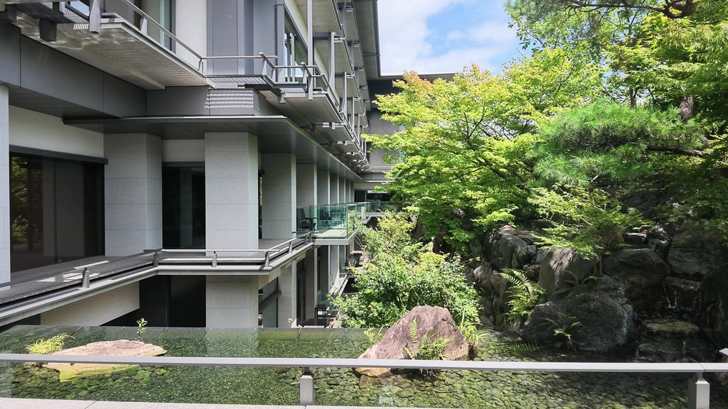 リッツカールトン京都喫茶側入り口